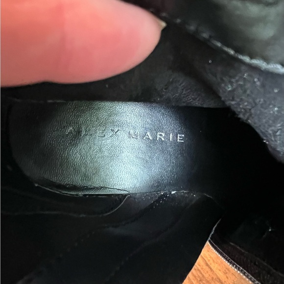 Alex Marie Women's Black Suede Ankle Boots, size 9.5, GUC, business casual - Picture 8 of 8